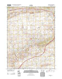 Ephrata Pennsylvania Historical topographic map, 1:24000 scale, 7.5 X 7.5 Minute, Year 2013