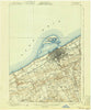 Erie Pennsylvania Historical topographic map, 1:62500 scale, 15 X 15 Minute, Year 1900