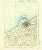 Erie Pennsylvania Historical topographic map, 1:62500 scale, 15 X 15 Minute, Year 1900