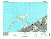 Erie North Pennsylvania Historical topographic map, 1:24000 scale, 7.5 X 7.5 Minute, Year 1996