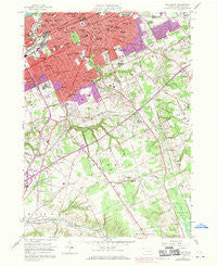 Erie South Pennsylvania Historical topographic map, 1:24000 scale, 7.5 X 7.5 Minute, Year 1957