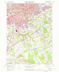 Erie South Pennsylvania Historical topographic map, 1:24000 scale, 7.5 X 7.5 Minute, Year 1957