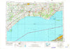 Erie Pennsylvania Historical topographic map, 1:250000 scale, 1 X 2 Degree, Year 1959