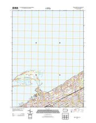 Erie North Pennsylvania Historical topographic map, 1:24000 scale, 7.5 X 7.5 Minute, Year 2013