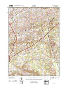 Erie South Pennsylvania Historical topographic map, 1:24000 scale, 7.5 X 7.5 Minute, Year 2013