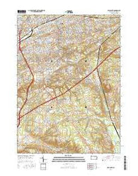 Erie South Pennsylvania Current topographic map, 1:24000 scale, 7.5 X 7.5 Minute, Year 2016