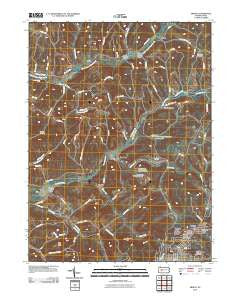 Ernest Pennsylvania Historical topographic map, 1:24000 scale, 7.5 X 7.5 Minute, Year 2010