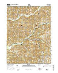 Ernest Pennsylvania Current topographic map, 1:24000 scale, 7.5 X 7.5 Minute, Year 2016