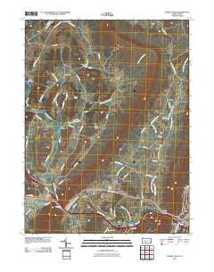 Everett West Pennsylvania Historical topographic map, 1:24000 scale, 7.5 X 7.5 Minute, Year 2010