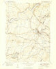 Factoryville Pennsylvania Historical topographic map, 1:24000 scale, 7.5 X 7.5 Minute, Year 1948