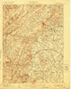 Fairfield Pennsylvania Historical topographic map, 1:62500 scale, 15 X 15 Minute, Year 1909