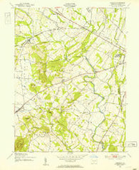 Fairfield Pennsylvania Historical topographic map, 1:24000 scale, 7.5 X 7.5 Minute, Year 1951