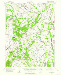 Fairfield Pennsylvania Historical topographic map, 1:24000 scale, 7.5 X 7.5 Minute, Year 1951