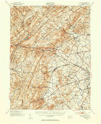 Fairfield Pennsylvania Historical topographic map, 1:62500 scale, 15 X 15 Minute, Year 1951
