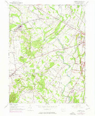 Fairfield Pennsylvania Historical topographic map, 1:24000 scale, 7.5 X 7.5 Minute, Year 1951