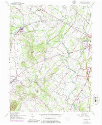 Fairfield Pennsylvania Historical topographic map, 1:24000 scale, 7.5 X 7.5 Minute, Year 1951