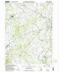 Fairfield Pennsylvania Historical topographic map, 1:24000 scale, 7.5 X 7.5 Minute, Year 1994