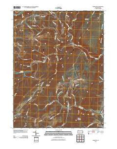 Fairhope Pennsylvania Historical topographic map, 1:24000 scale, 7.5 X 7.5 Minute, Year 2010
