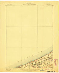 Fairview Pennsylvania Historical topographic map, 1:62500 scale, 15 X 15 Minute, Year 1900