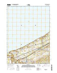Fairview Pennsylvania Current topographic map, 1:24000 scale, 7.5 X 7.5 Minute, Year 2016