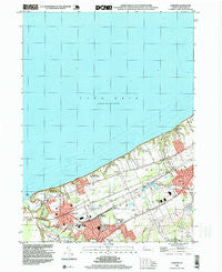 Fairview Pennsylvania Historical topographic map, 1:24000 scale, 7.5 X 7.5 Minute, Year 1998