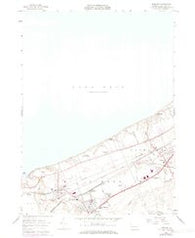 Fairview Pennsylvania Historical topographic map, 1:24000 scale, 7.5 X 7.5 Minute, Year 1957