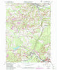 Falls Creek Pennsylvania Historical topographic map, 1:24000 scale, 7.5 X 7.5 Minute, Year 1966