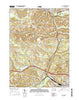 Falls Creek Pennsylvania Current topographic map, 1:24000 scale, 7.5 X 7.5 Minute, Year 2016