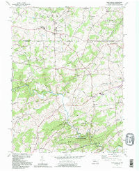 Fawn Grove Pennsylvania Historical topographic map, 1:24000 scale, 7.5 X 7.5 Minute, Year 1992