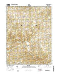 Fawn Grove Pennsylvania Current topographic map, 1:24000 scale, 7.5 X 7.5 Minute, Year 2016