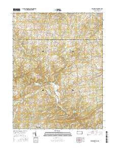 Fawn Grove Pennsylvania Current topographic map, 1:24000 scale, 7.5 X 7.5 Minute, Year 2016