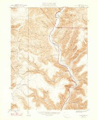 First Fork Pennsylvania Historical topographic map, 1:24000 scale, 7.5 X 7.5 Minute, Year 1947