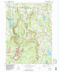 Forest City Pennsylvania Historical topographic map, 1:24000 scale, 7.5 X 7.5 Minute, Year 1994