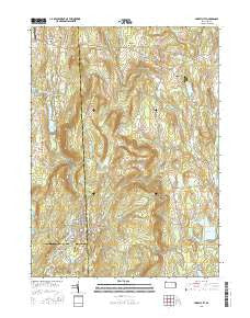 Forest City Pennsylvania Current topographic map, 1:24000 scale, 7.5 X 7.5 Minute, Year 2016