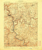 Foxburg Pennsylvania Historical topographic map, 1:62500 scale, 15 X 15 Minute, Year 1908