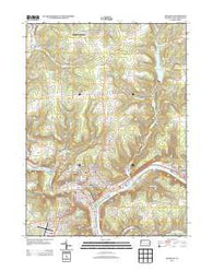 Franklin Pennsylvania Historical topographic map, 1:24000 scale, 7.5 X 7.5 Minute, Year 2013