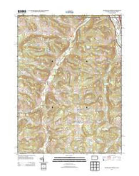 Franklin Forks Pennsylvania Historical topographic map, 1:24000 scale, 7.5 X 7.5 Minute, Year 2013