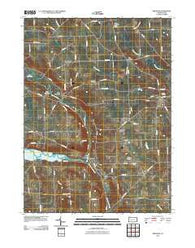 Fredonia Pennsylvania Historical topographic map, 1:24000 scale, 7.5 X 7.5 Minute, Year 2010