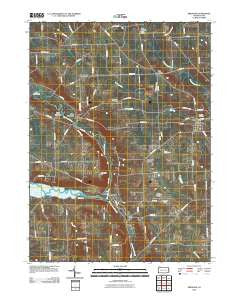 Fredonia Pennsylvania Historical topographic map, 1:24000 scale, 7.5 X 7.5 Minute, Year 2010