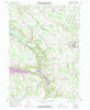Fredonia Pennsylvania Historical topographic map, 1:24000 scale, 7.5 X 7.5 Minute, Year 1958