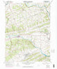 Freeburg Pennsylvania Historical topographic map, 1:24000 scale, 7.5 X 7.5 Minute, Year 1965