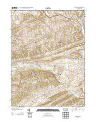 Freeburg Pennsylvania Historical topographic map, 1:24000 scale, 7.5 X 7.5 Minute, Year 2013