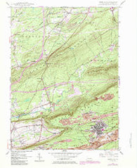 Freeland Pennsylvania Historical topographic map, 1:24000 scale, 7.5 X 7.5 Minute, Year 1948