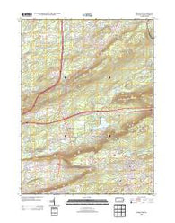 Freeland Pennsylvania Historical topographic map, 1:24000 scale, 7.5 X 7.5 Minute, Year 2013