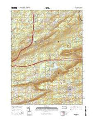 Freeland Pennsylvania Current topographic map, 1:24000 scale, 7.5 X 7.5 Minute, Year 2016