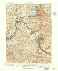Freeport Pennsylvania Historical topographic map, 1:62500 scale, 15 X 15 Minute, Year 1907