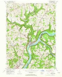 Freeport Pennsylvania Historical topographic map, 1:24000 scale, 7.5 X 7.5 Minute, Year 1953