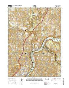 Freeport Pennsylvania Current topographic map, 1:24000 scale, 7.5 X 7.5 Minute, Year 2016