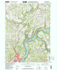 Freeport Pennsylvania Historical topographic map, 1:24000 scale, 7.5 X 7.5 Minute, Year 1998