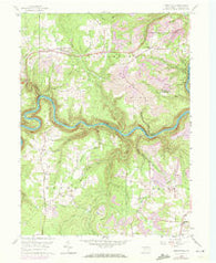 Frenchville Pennsylvania Historical topographic map, 1:24000 scale, 7.5 X 7.5 Minute, Year 1959